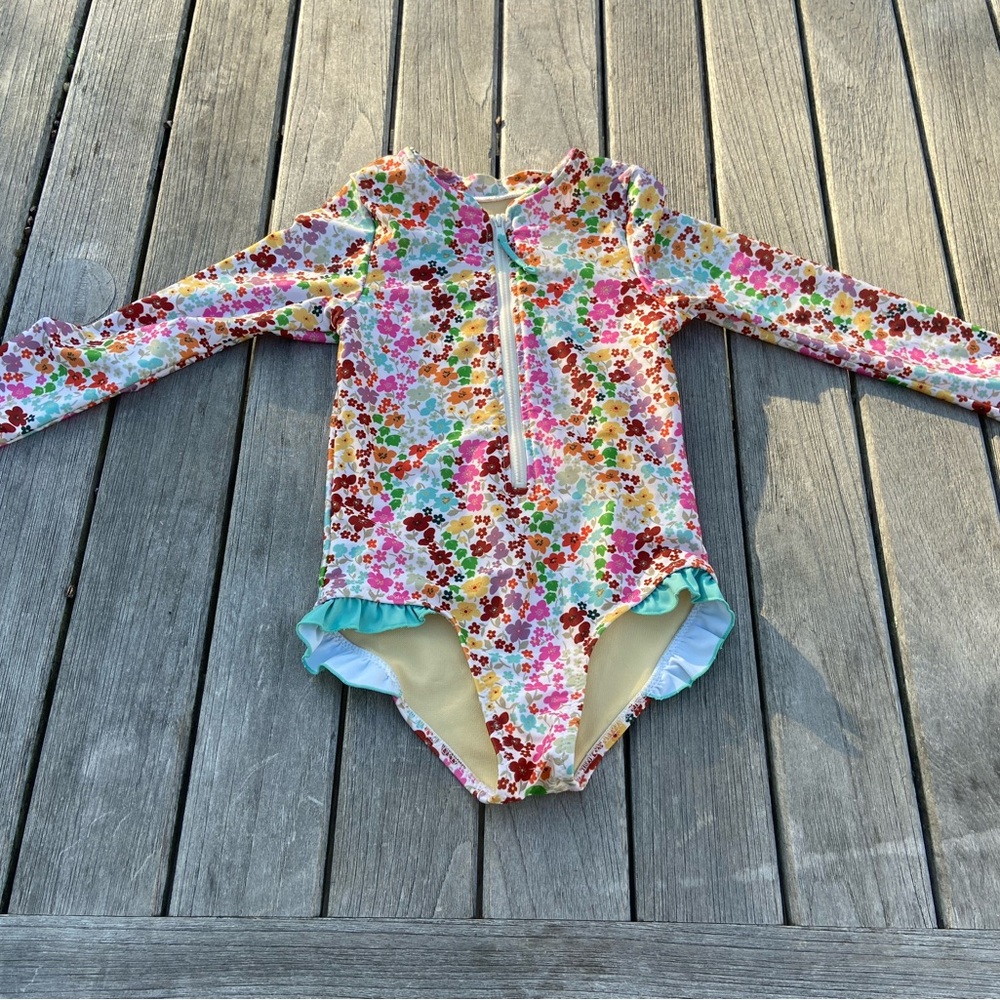 Like new Olivier London girls bathing suit. Worn only once.